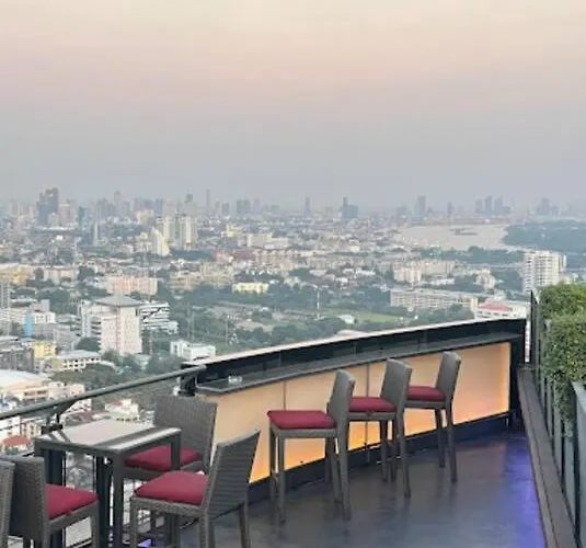 Sathorn Prime Panorama View Rooftop Bar Banguecoque
