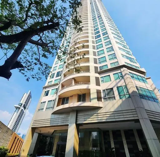 Sathorn Prime Panorama View Rooftop Bar Apartamento
