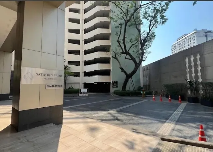 Apartamento Sathorn Prime Panorama View Rooftop Bar Banguecoque